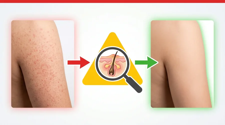 6 daily habits that trigger chicken skin (keratosis pilaris)
