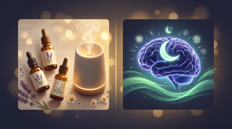 Essential oils for better sleep and less anxiety
