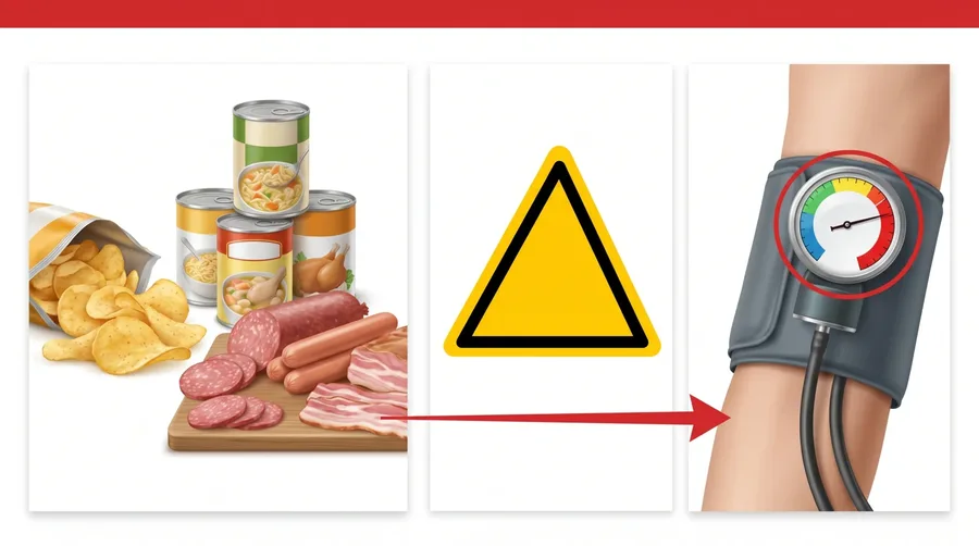 Foods that raise blood pressure you should avoid