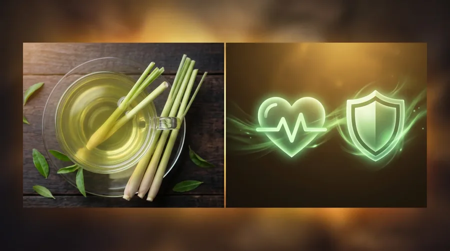 Lemongrass tea for cholesterol and immunity