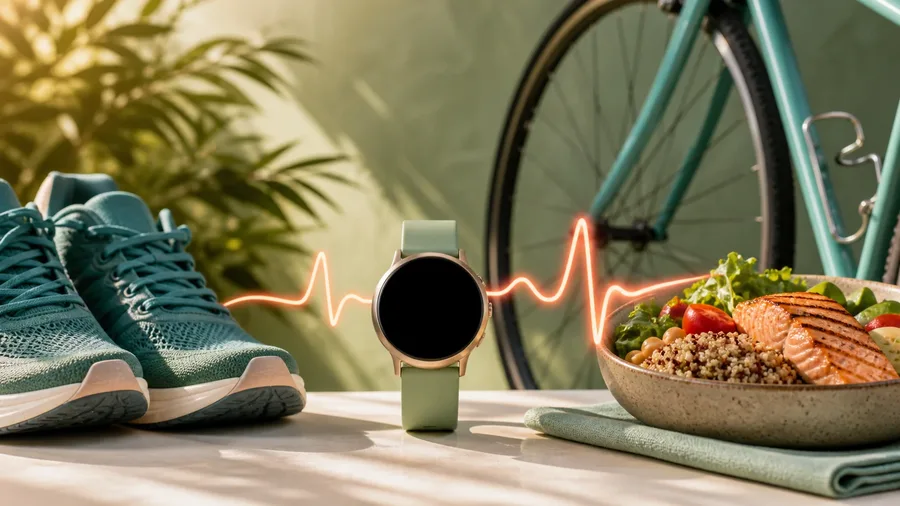 A walker and runner comparing sustainable heart-rate intensity with total energy use over time